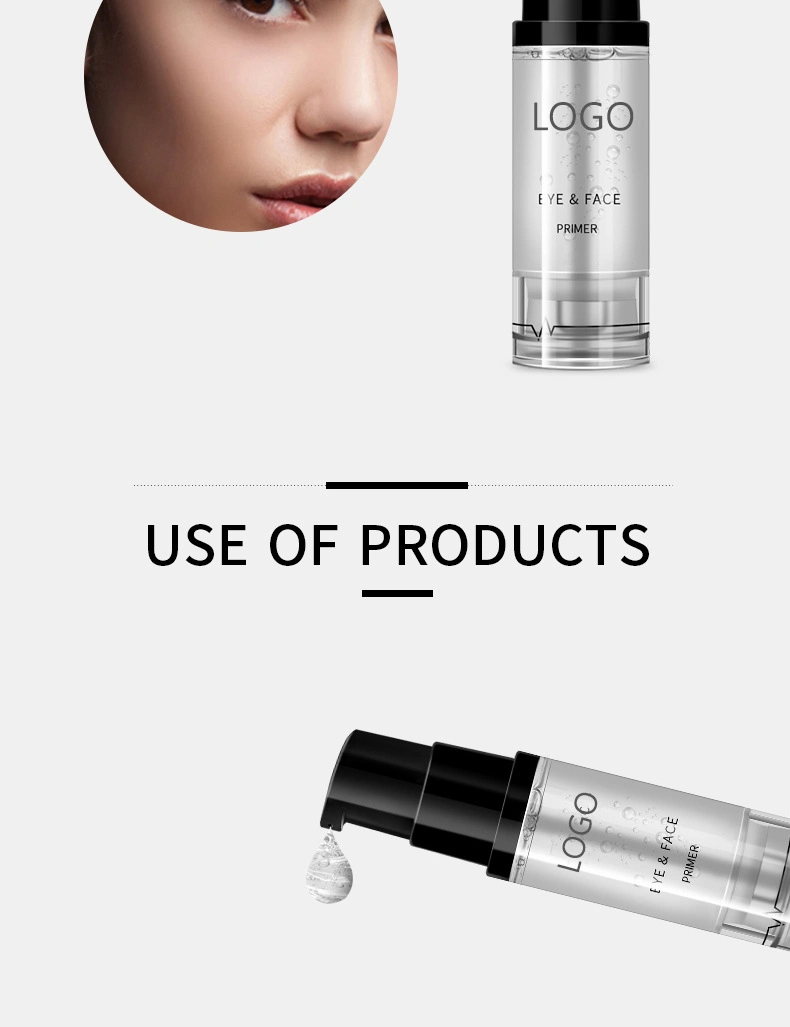 Private Label Waterproof Smoothing & Moisture Pore Invisible Pre-Makeup Face & Eyes Makeup Base Primer