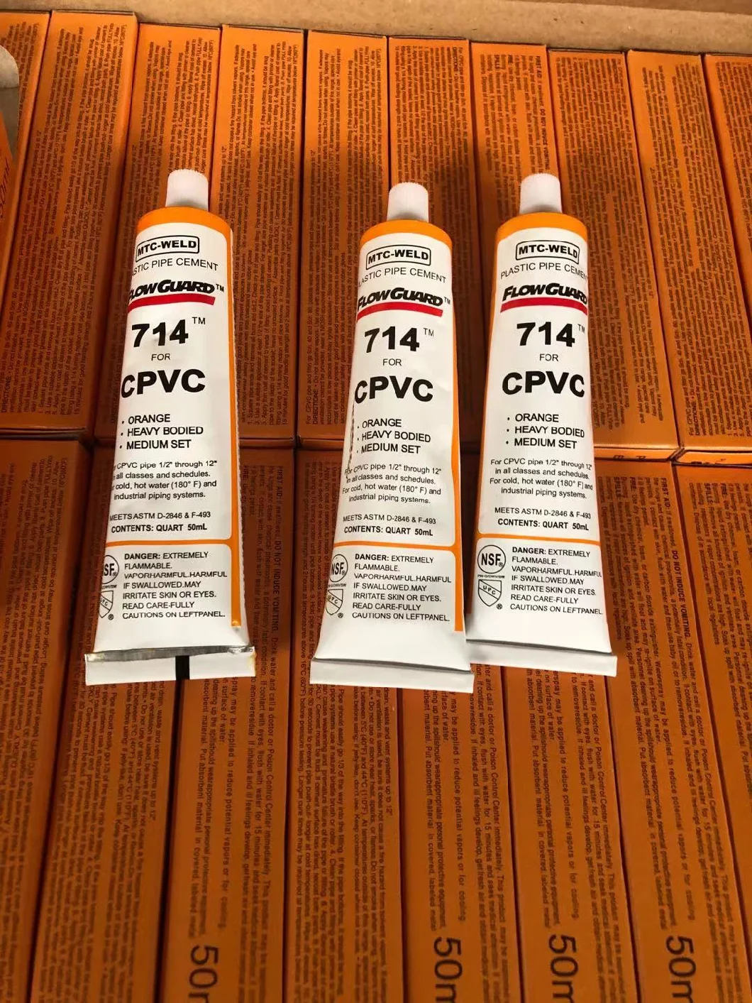 CPVC Cement PVC Cement UPVC Glue CPVC Glue Clear Blue Orange Blue Grey Purple Color