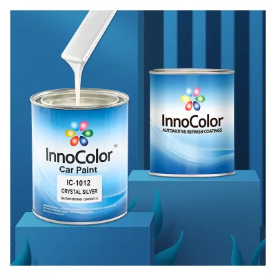Vernice acrilica per auto Innocolor sistema di miscelazione dei colori ad alte prestazioni, vernice per riparazioni auto, bianco perla metallizzato, primer 2K