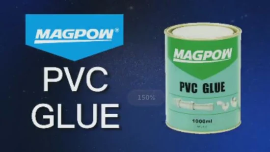 Adesivo in PVC di alta qualità a base solvente per tutti i tipi di collegamenti di tubi in PVC, CPVC e PP